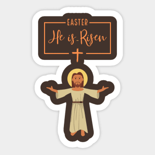Christ is risen Sticker